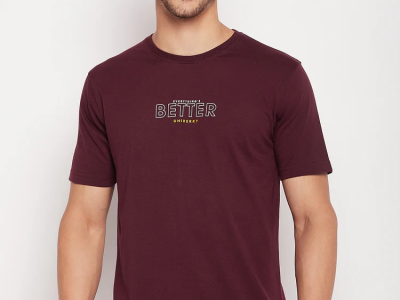 Relaxify  Plain Neck Cotton T-Shirt Combo Pack 3