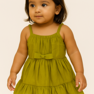 💚 Mehndi Green Frock – Prashasti Boutique 💚