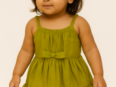 💚 Mehndi Green Frock – Prashasti Boutique 💚
