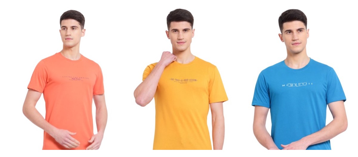 White Rose T-Shirts PC (3pcs Pack)